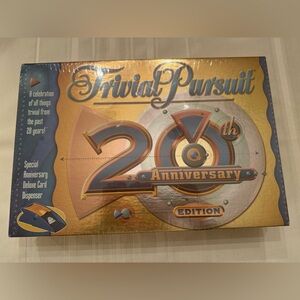 Vintage Trivial Pursuit 20th Anniversary Edition - New, Factory-Sealed